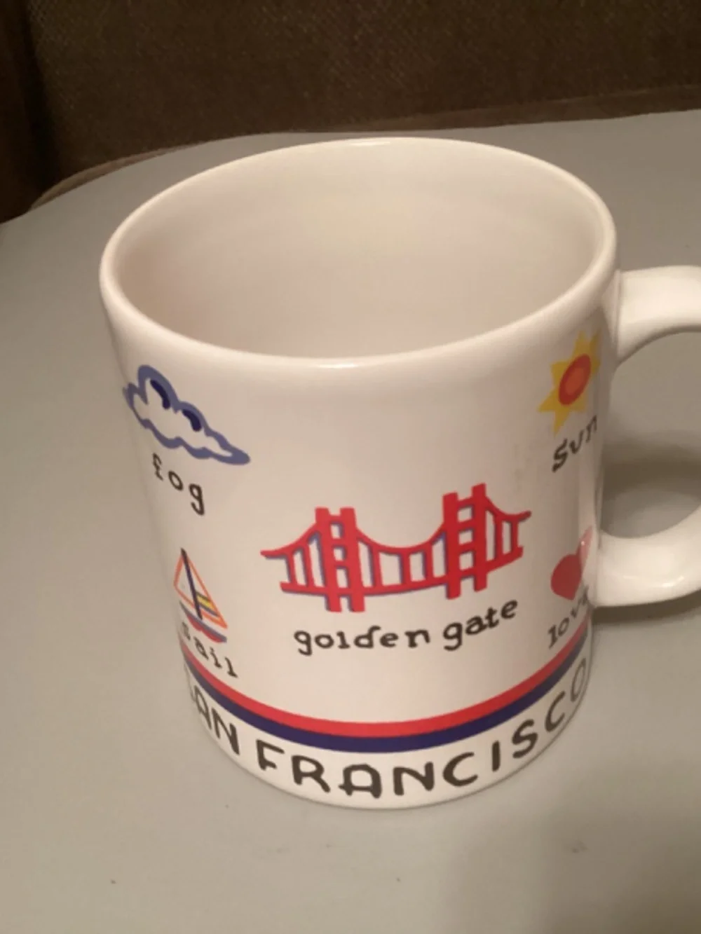 Lot of 2 San Francisco mugs